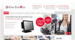 Desktop Screenshot of cashcomdata.dk